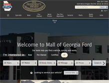 Tablet Screenshot of mallofgaford.com